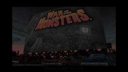 War of the Monsters Title Screen